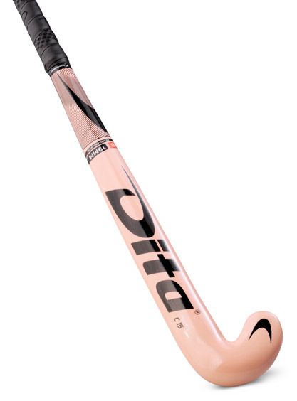 Dita Megatec C15 J-Shape S-Bow Hockeystick - 35 Inch - Roze/Zwart