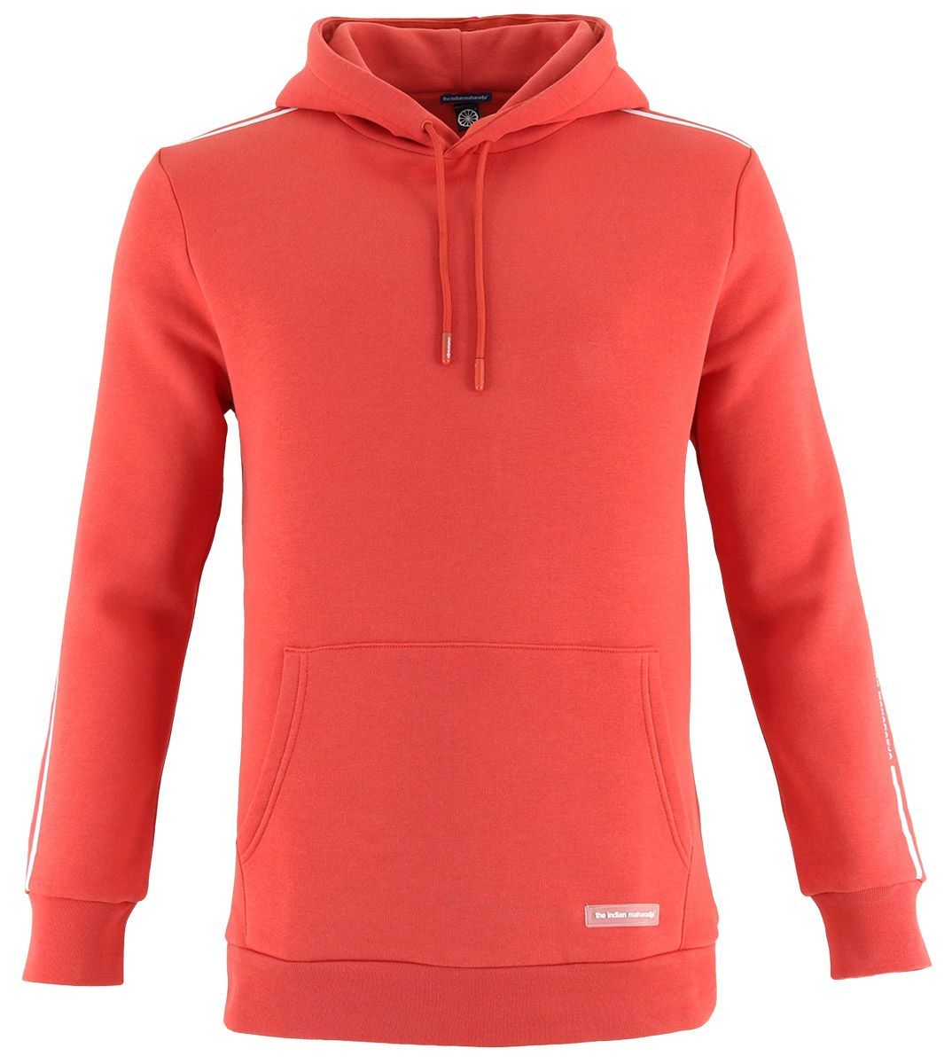 Indian Maharadja Kota Striped Hoodie Heren - Sporttruien - rood - Mannen