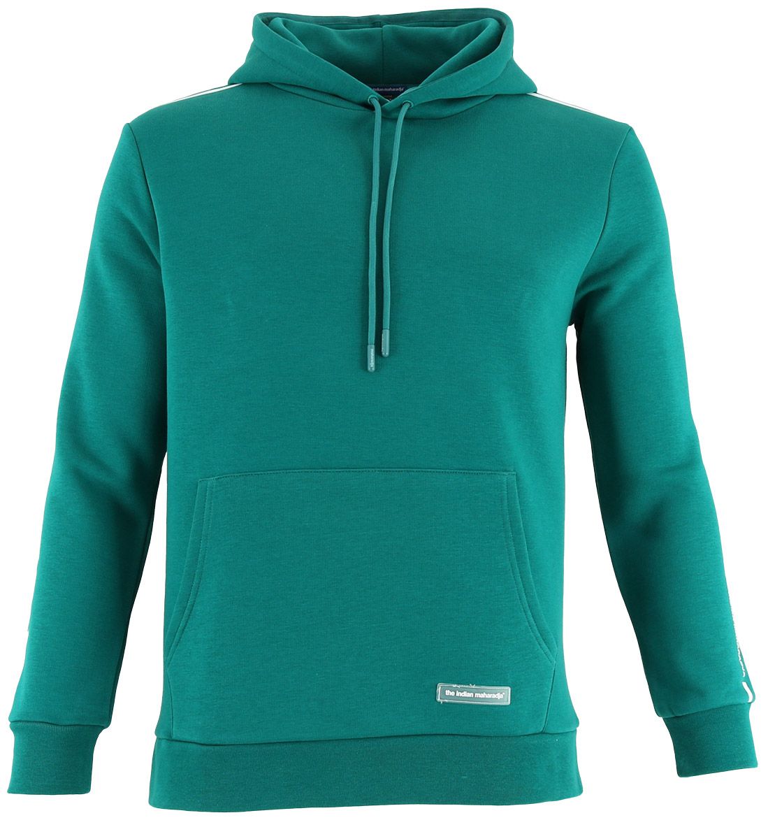 Indian Maharadja Kota Striped Hoodie Heren - Sporttruien - groen - Mannen