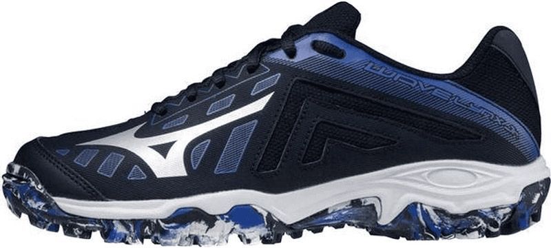 Mizuno Wave Lynx kinderen - zwart/blauw - maat 36.5
