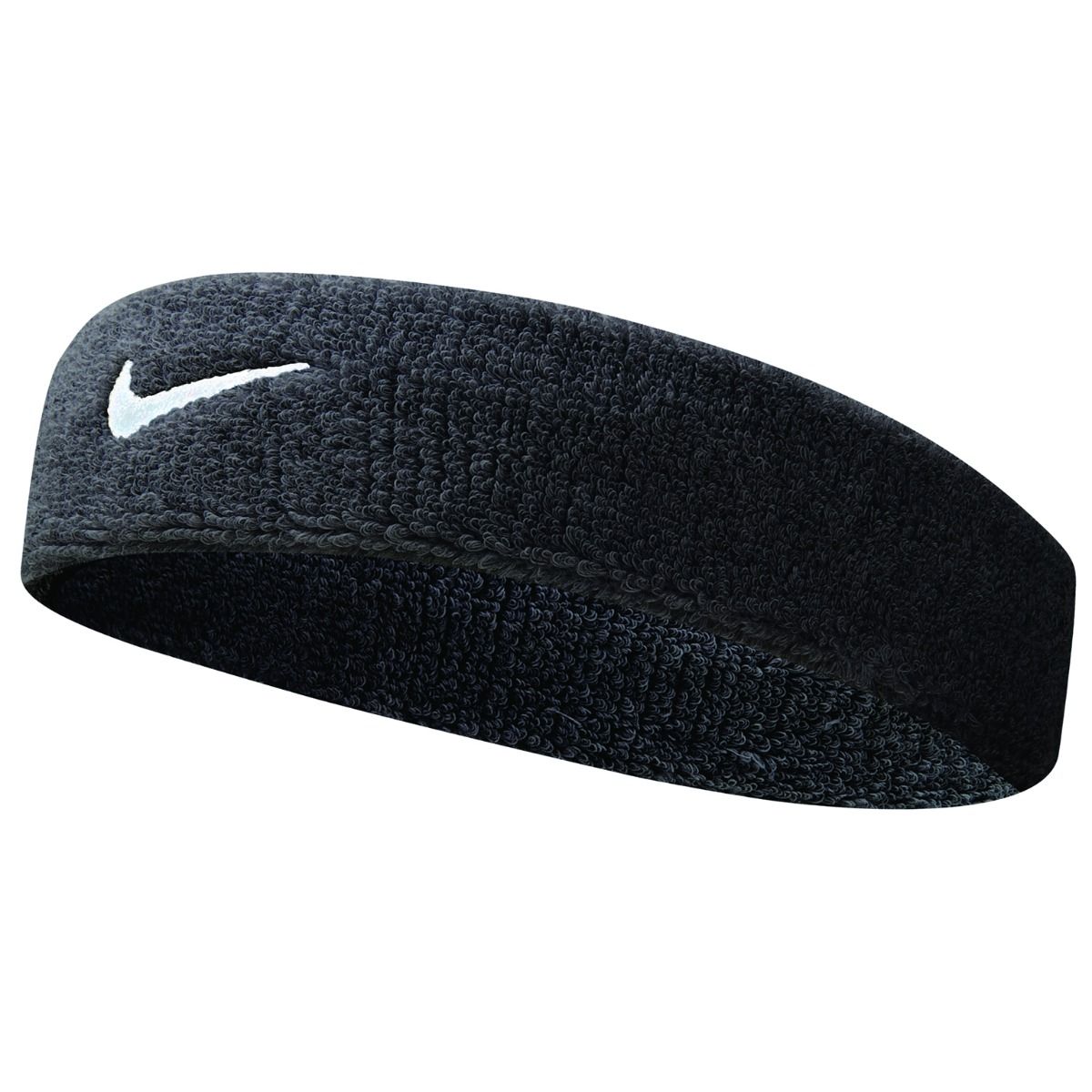 Nike hoofdband Swoosh zwart/wit online kopen